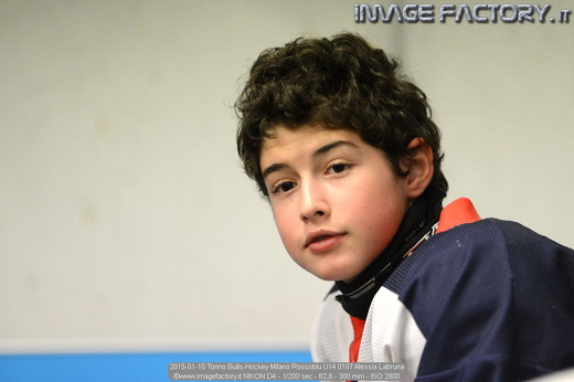 2015-01-10 Torino Bulls-Hockey Milano Rossoblu U14 0107 Alessia Labruna